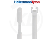 Hellermann Q-tie Kabelbinder 3,6 x 200 mm, natur 100 Stück