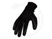 Nylon gloves with nitrile coating, sanded, size 10