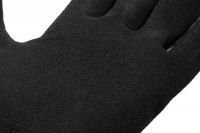 Nylon gloves with nitrile coating, sanded