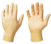 Latex-Einmalhandschuhe, Gr. M, 100 Stck