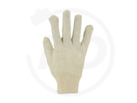 Cotton twill gloves, size 10