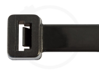 12.6 x 720 mm Kabelbinder UV-bestndig, schwarz, 100 Stck