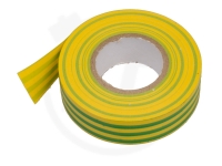 PVC - insulating tape, 19 mm x 20 m, yellow/green