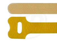 Velcro ties, yellow, 17,0 x 310 mm, 20 pieces
