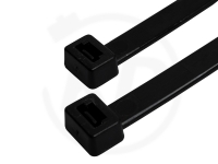 7.8 x 240 mm PREMIUM cable ties, black, 100 pieces