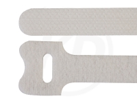 Klettbinder, weiß, 12,5 x 180 mm, 20 Stück
