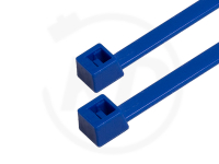 4.8 x 200 mm PREMIUM Kabelbinder, blau, 100 Stück