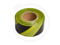 Barrier Tape, 70 mm x 500 m, black/yellow