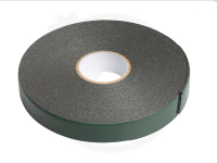 Doppelseitiges Klebeband, 12 mm x 10 m, schwarz