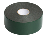 Double sided tape, 50 mm x 10 m, black