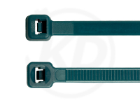 4.8 x 200 mm cable ties, teal, 100 pieces