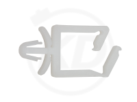 Steck-Kabelhalter, natur, klein, 100 Stck