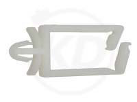 Steck-Kabelhalter, natur, gro, 100 Stck