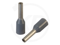 Insulated ferrules, 12mm, 6mm, 0.75mm, 100 pieces