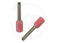 Insulated ferrules, 10mm, 6mm, 0.34mm, 100 pieces