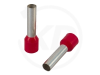 Insulated ferrules, 16mm, 10mm, 1.0mm, 100 pieces
