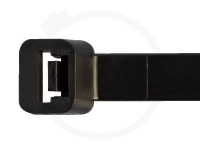 9.0 x 1220 mm Kabelbinder, schwarz, 100 Stck