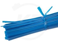 Twist ties, 10 cm, blue, 1000 pieces