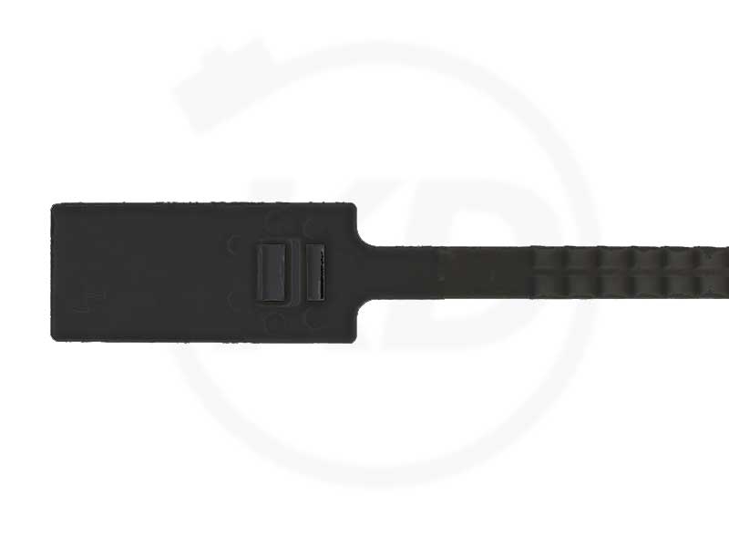 Kabelbinder mit Beschriftungsfeld, 7,5 x 350, schwarz - Kabelbinder  Discount - Industriequalität zum Discountpreis