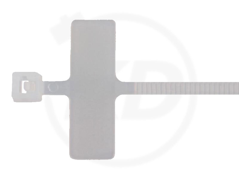 Link LKFCT Kabelbinder mit Schild, 4,8 x 200 mm, 100 Stück