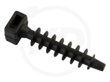Lamellennagel für Kabelbinder 8 x 43 mm, schwarz 100 Stück