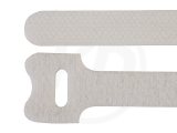 Klettbinder, weiß, 12,5 x 130 mm, 20 Stück