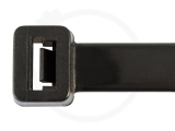 12.6 x 225 mm Kabelbinder UV-beständig, schwarz, 100 Stück