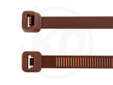2.5 x 98 mm cable ties, light brown, 100 pieces