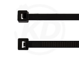 4.8 x 370 mm Kabelbinder aus PA 12, schwarz, 100 Stck